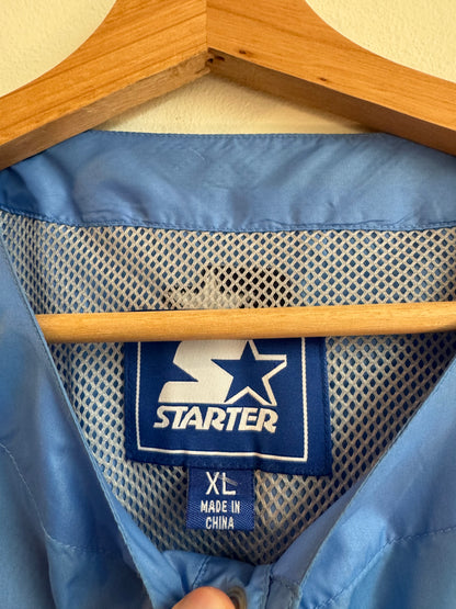 90s UNC Tar Heels Coach Warm Up Starter Windbreaker (L)