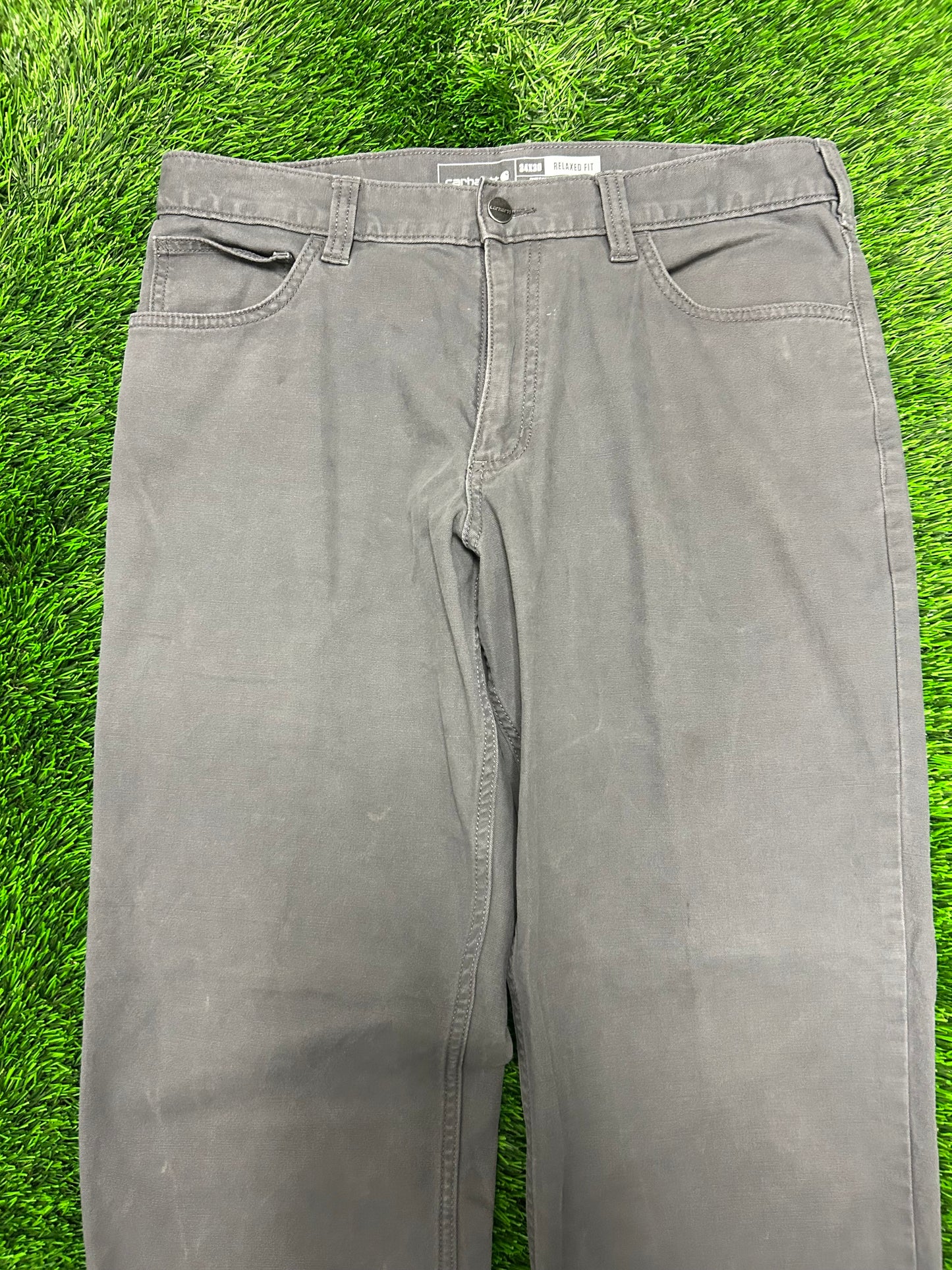 Carhartt Grey Workwear Pants (34 x 30)