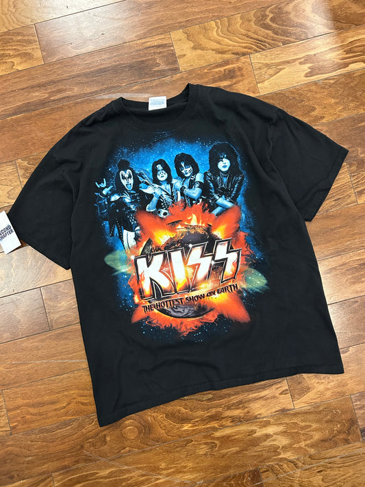 2010 Kiss Rock Band Music Tour Tee (XL)