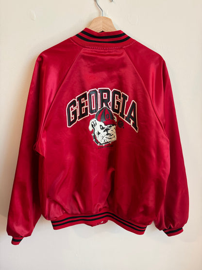 1994 Georgia Bulldogs Spell Out Satin Jacket (L)