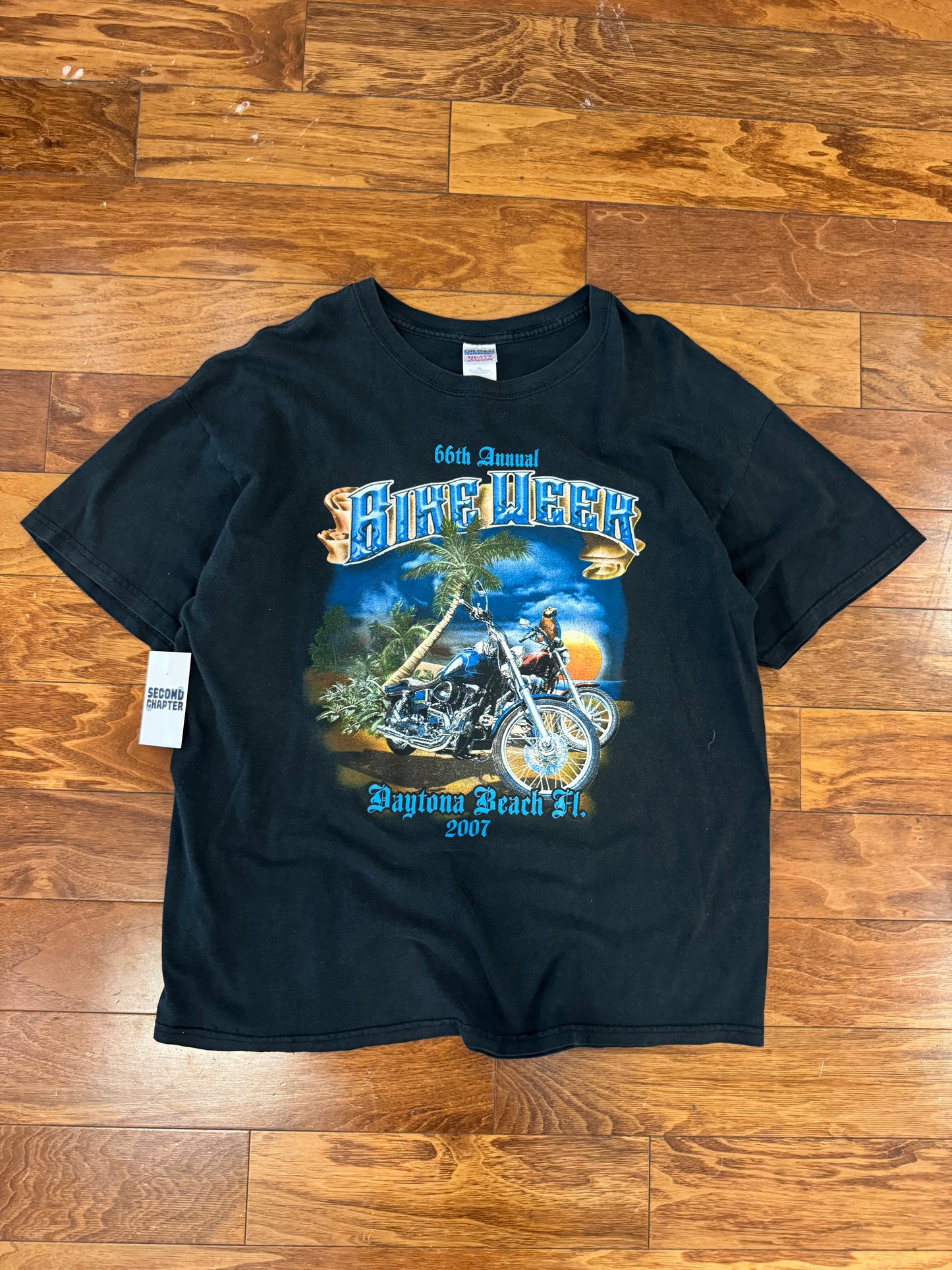 2007 Bike Week Daytona Black Tee (XL)