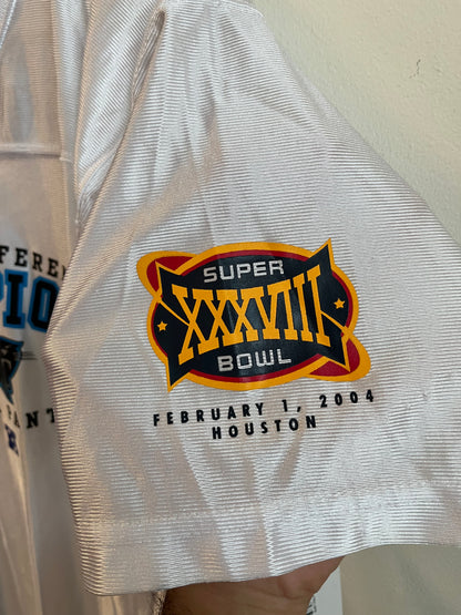 2004 Carolina Panthers Super Bowl Jersey (Youth XL)