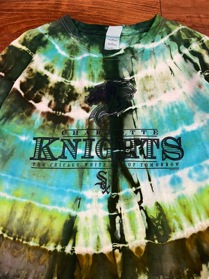 2003 Charlotte Knights Tie Dye Tee (XL)