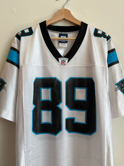 00s Carolina Panthers Steve Smith Reebok NFL Away Jersey (S)