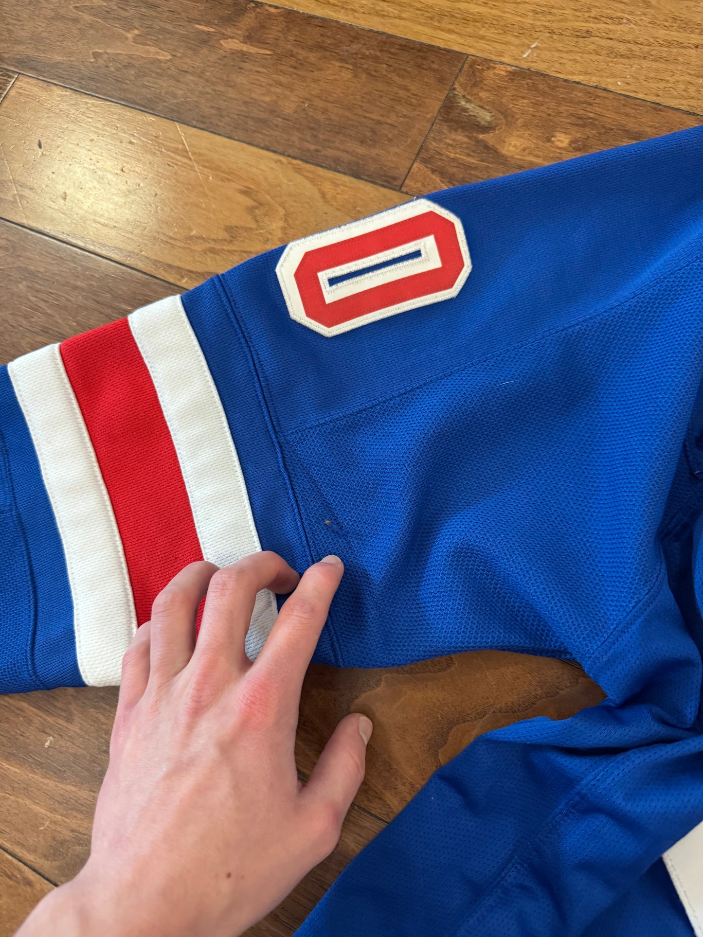 00s NY Rangers Henrik Lundqvist Reebok Hockey Jersey (M)