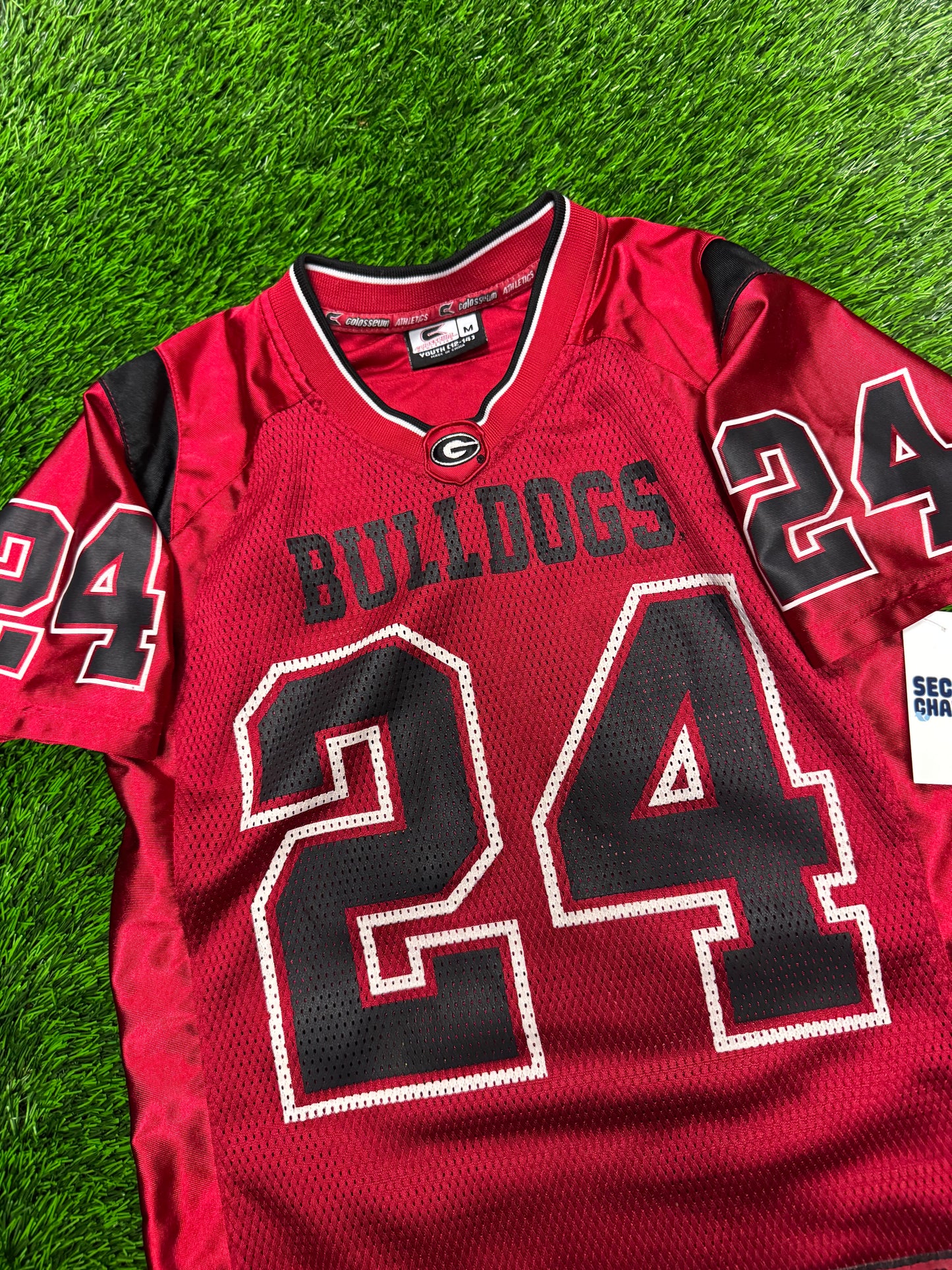 00s University of Georgia Bulldogs Colosseum Youth Football Jersey (Youth M)