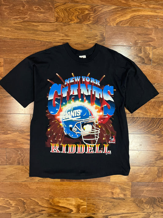 1997 New York Giants Riddell Tee (L)