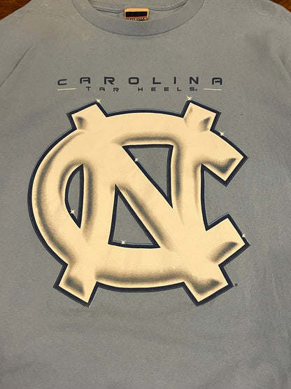 90s UNC Vintage Glossy Logo Tee (XL)
