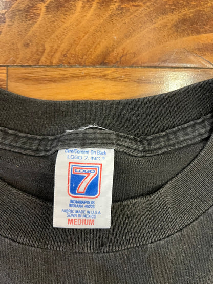 1995 Pittsburgh Steelers Logo 7 Helmet Tee (M)