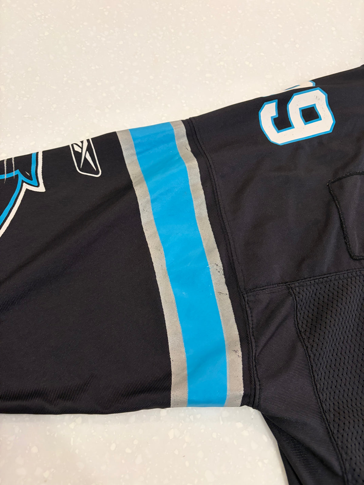 00s Carolina Panthers Steve Smith Reebok Home Jersey (XL)