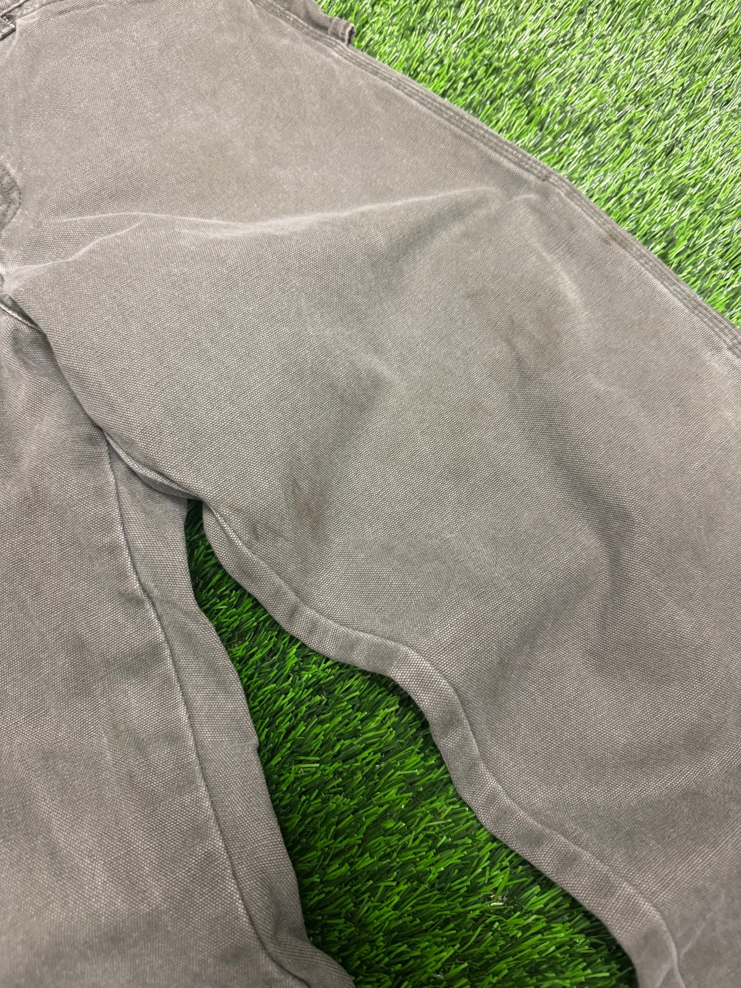 Dickies Olive Green Black Tab Carpenter Workwear Pants (32 x 34)