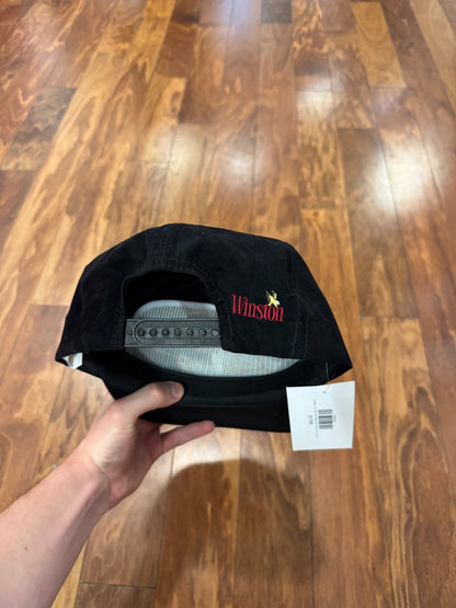 80s Winston Racing Team Black Hat (OS)