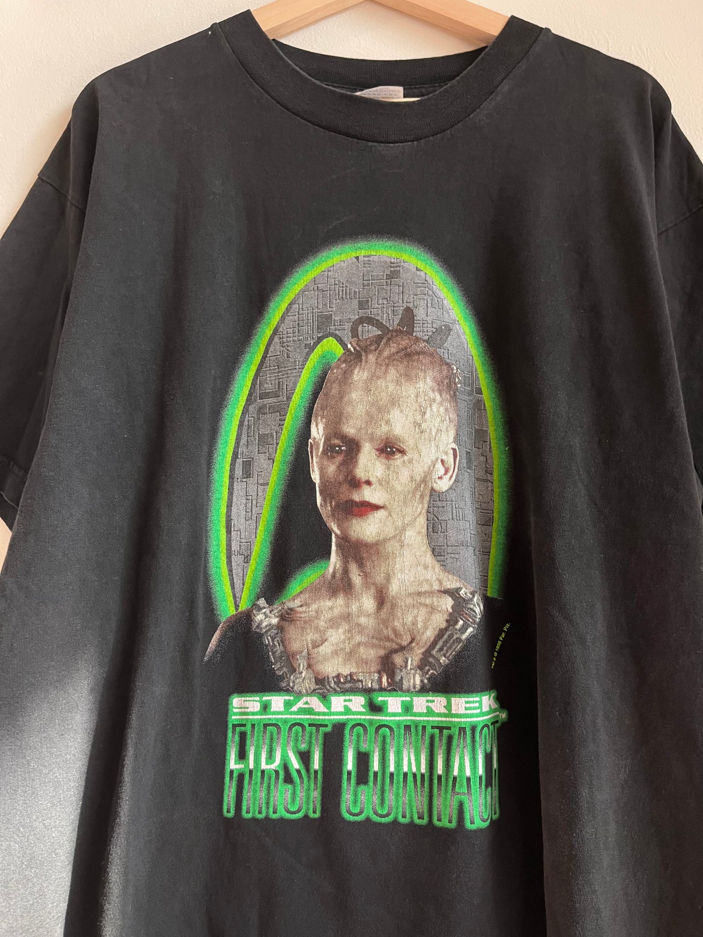 1996 Star Trek First Contact Borg Queen Movie Promo Tee (XL)