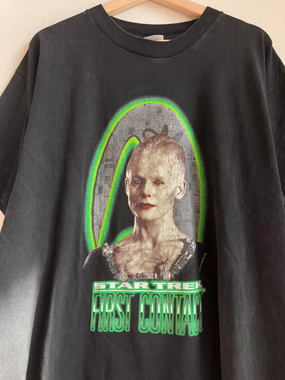 1996 Star Trek First Contact Borg Queen Movie Promo Tee (XL)