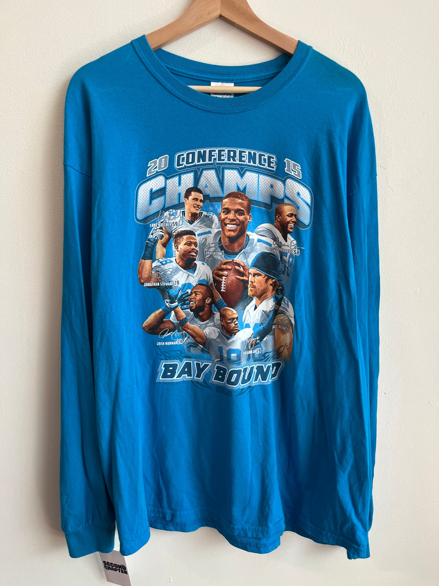 2015 Carolina Panthers Conference Champions Long Sleeve Shirt (XL)