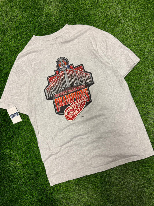 1995 Detroit Red Wings Stanley Cup Champions Vintage NHL Tee (XL)