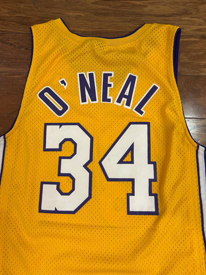 2001 Los Angeles Lakers Shaquille O'Neal Nike Jersey (XL)