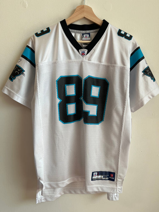 00s Carolina Panthers Steve Smith Away Jersey (Youth XL)