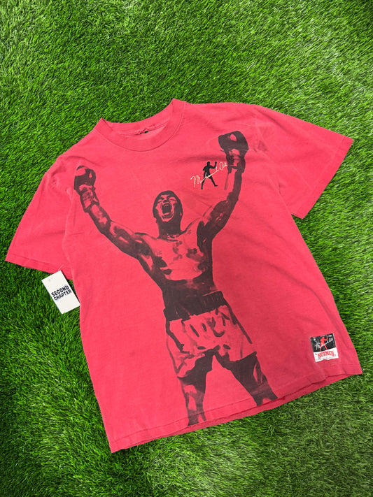 90s Muhammed Ali Vintage Nutmeg Distressed Boxing Tee (L)