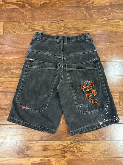 00s JNCO Dragon Vintage Baggy Shorts (32)