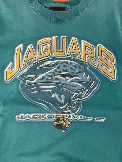 00s Jacksonville Jaguars Pro Player Teal Tee (L)