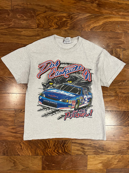 90s Dale Earnhardt "On The Prowl" Nascar Tee (M)
