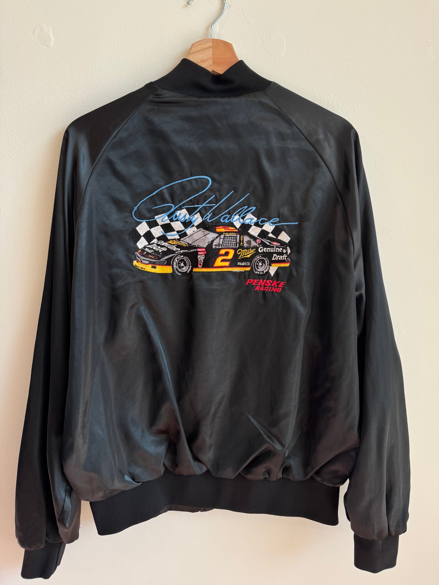 90s Miller Racing Team Rusty Wallace Nascar Jacket (L)