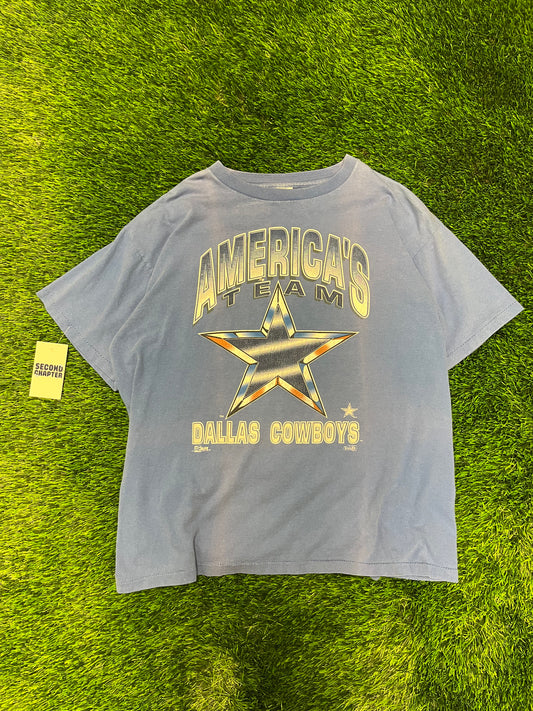 90s Dallas Cowboys America's Team Salem Tee (XL)