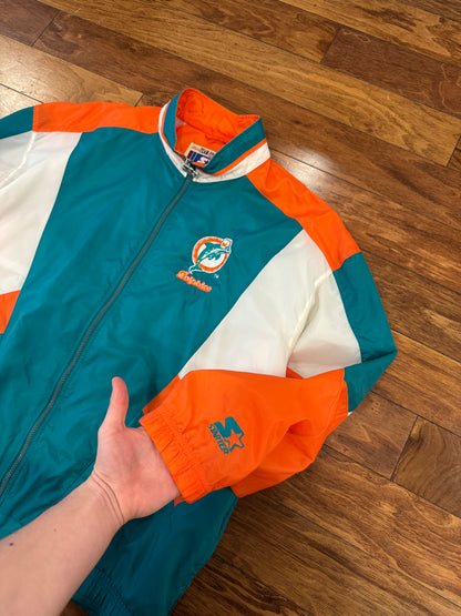 90s Miami Dolphins Starter Windbreaker (XL)