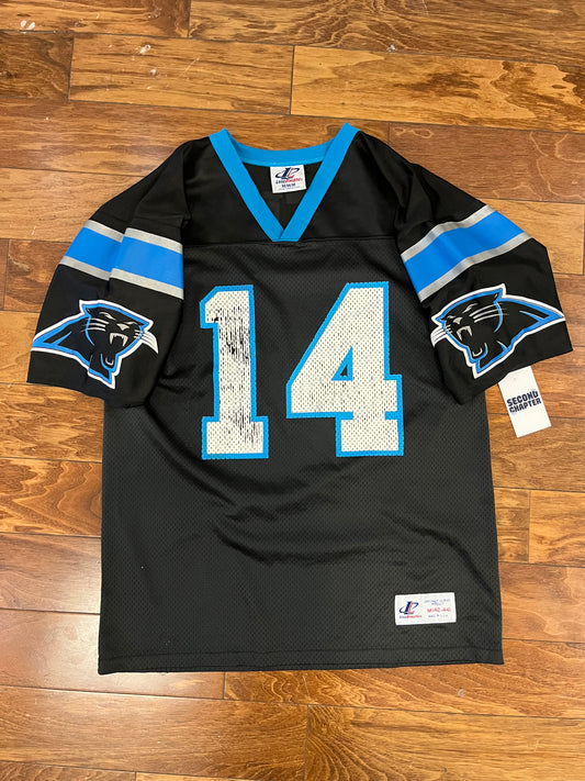 90s Carolina Panthers Frank Reich #13 Logo Athletic Jersey (M)