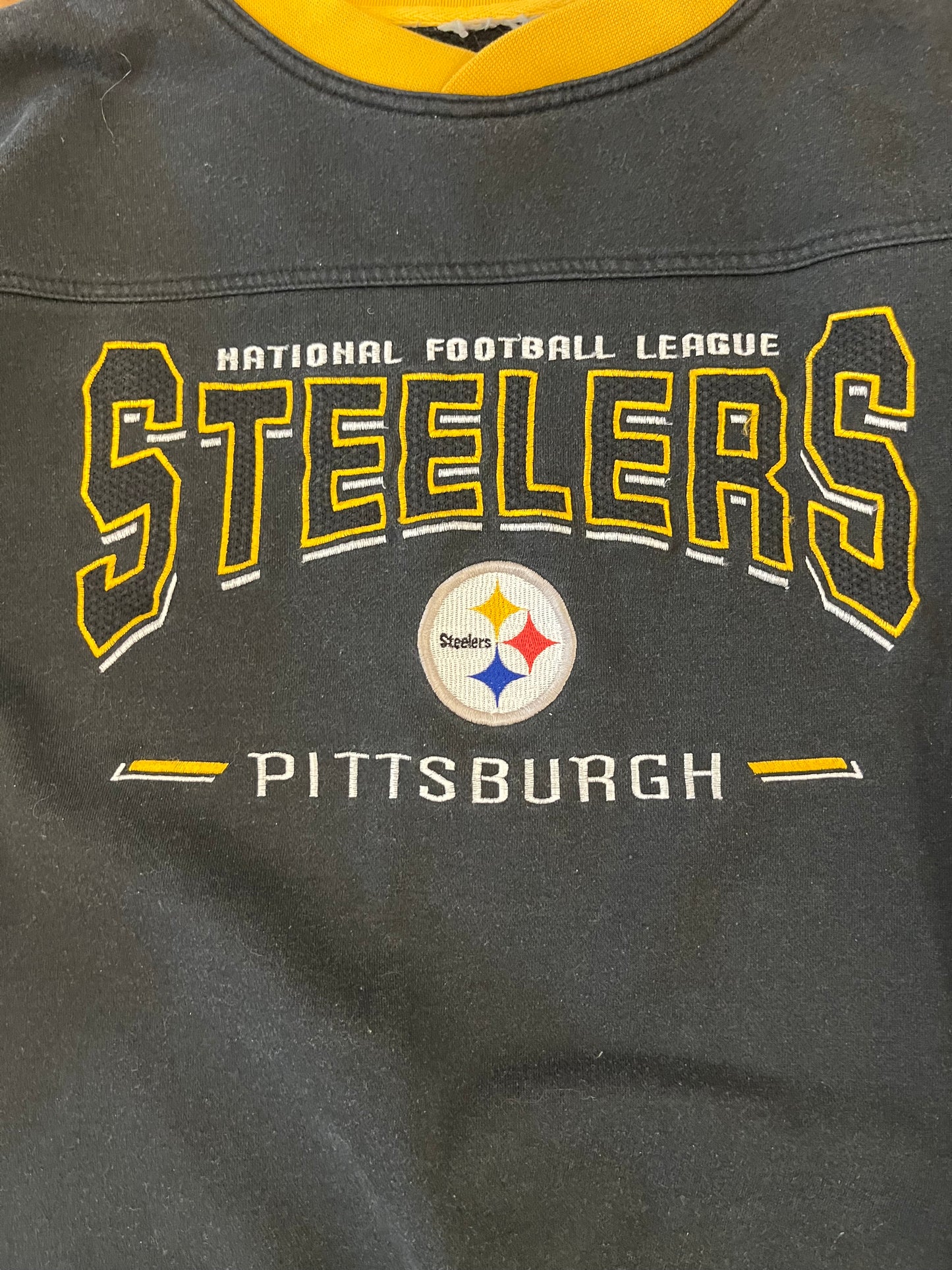 90s Pittsburgh Steelers Lee Embroidered Crewneck (XL)