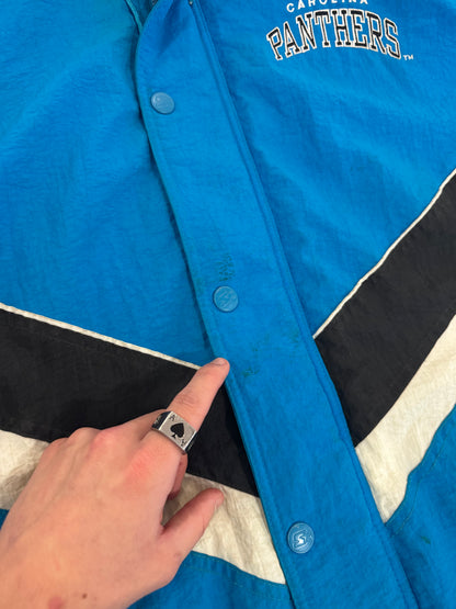 90s Carolina Panthers NFL Pro Line Puffer Jacket  (XXXL)