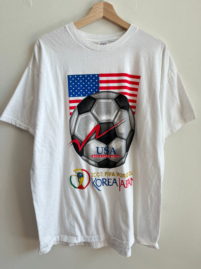2002 USA Soccer Vintage World Cup Tee (XL)