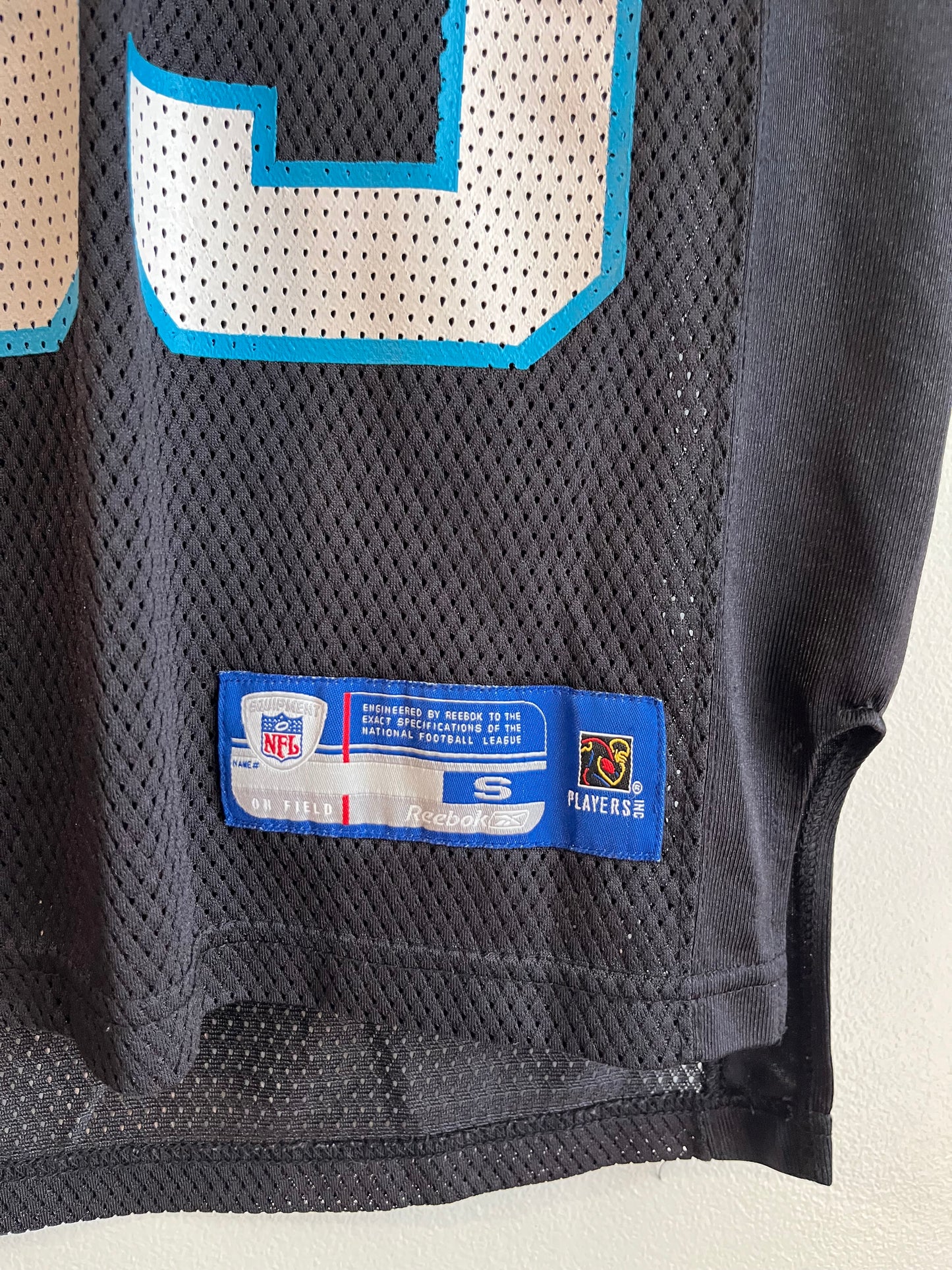 2010s Carolina Panthers Steve Smith Reebok Jersey (Youth S)