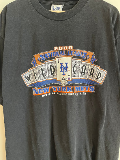 2000 New York Mets Wild Card MLB Tee (XL)