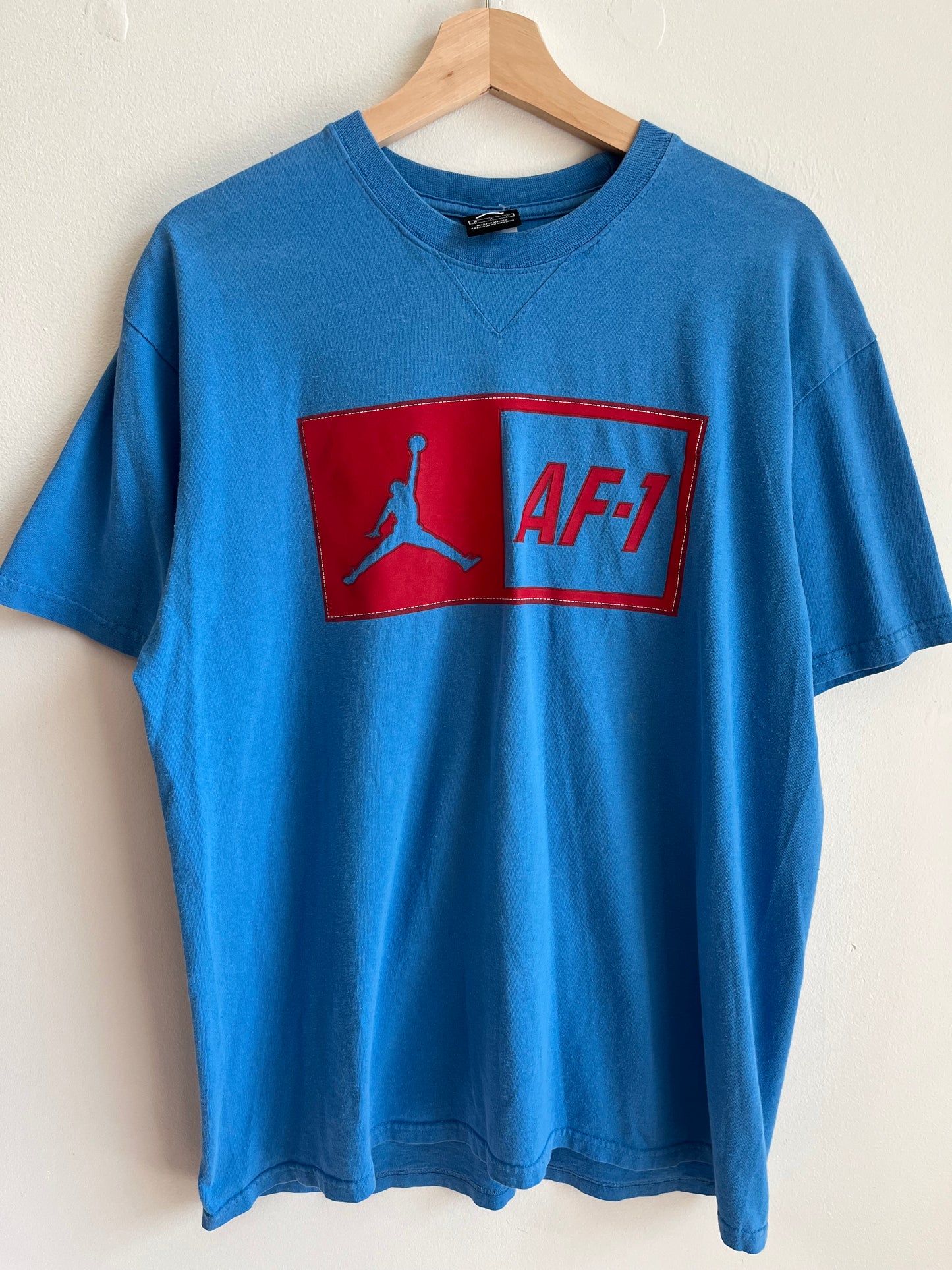 00s AF-1 Jordan Spell Out Tee (M)