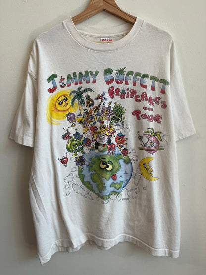 1994 Jimmy Buffet "Fruitcakes on Tour" Vintage Music Tee (XL)