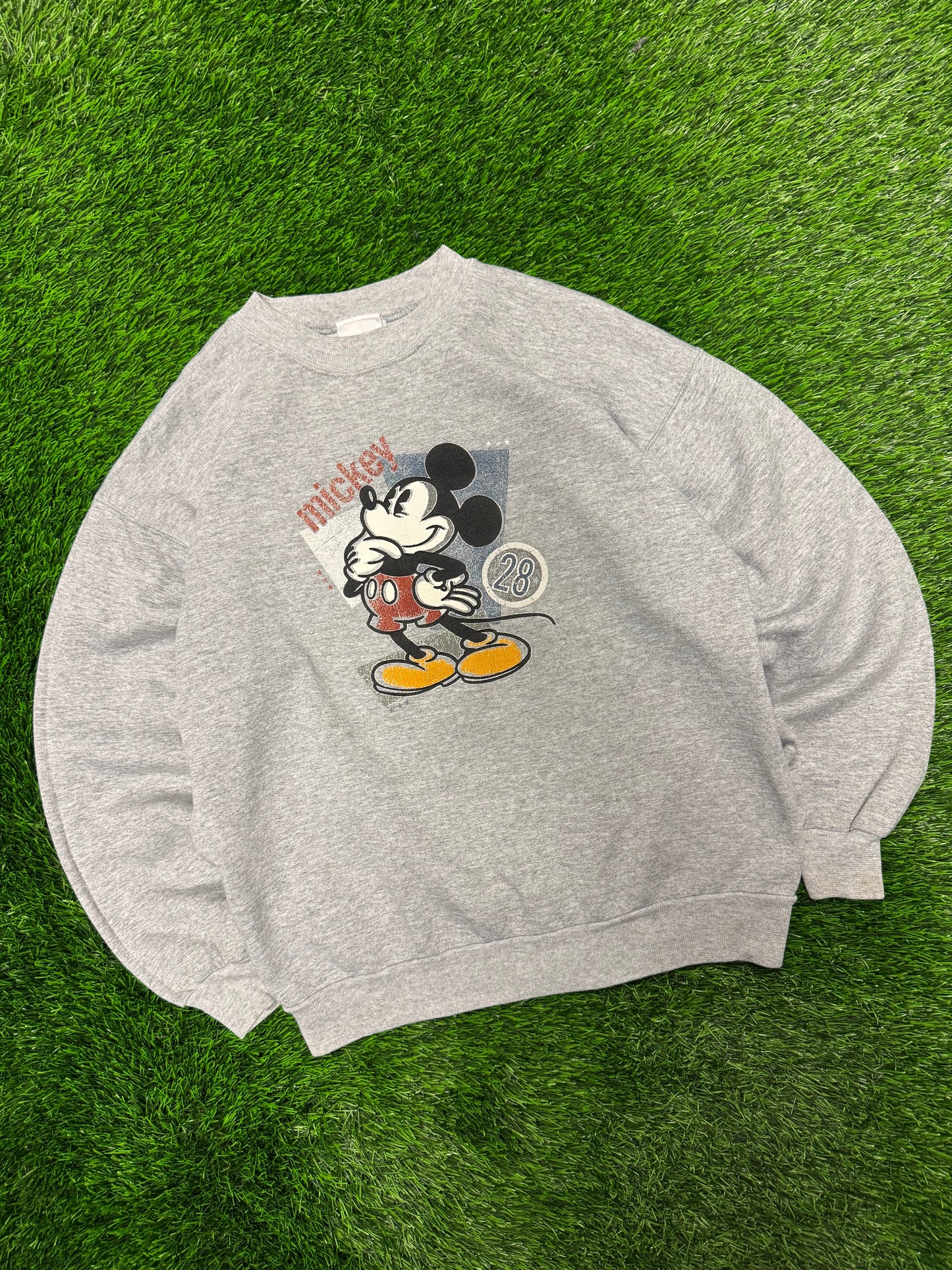 90s Mickey Mouse Disney Graphic Crewneck (M)