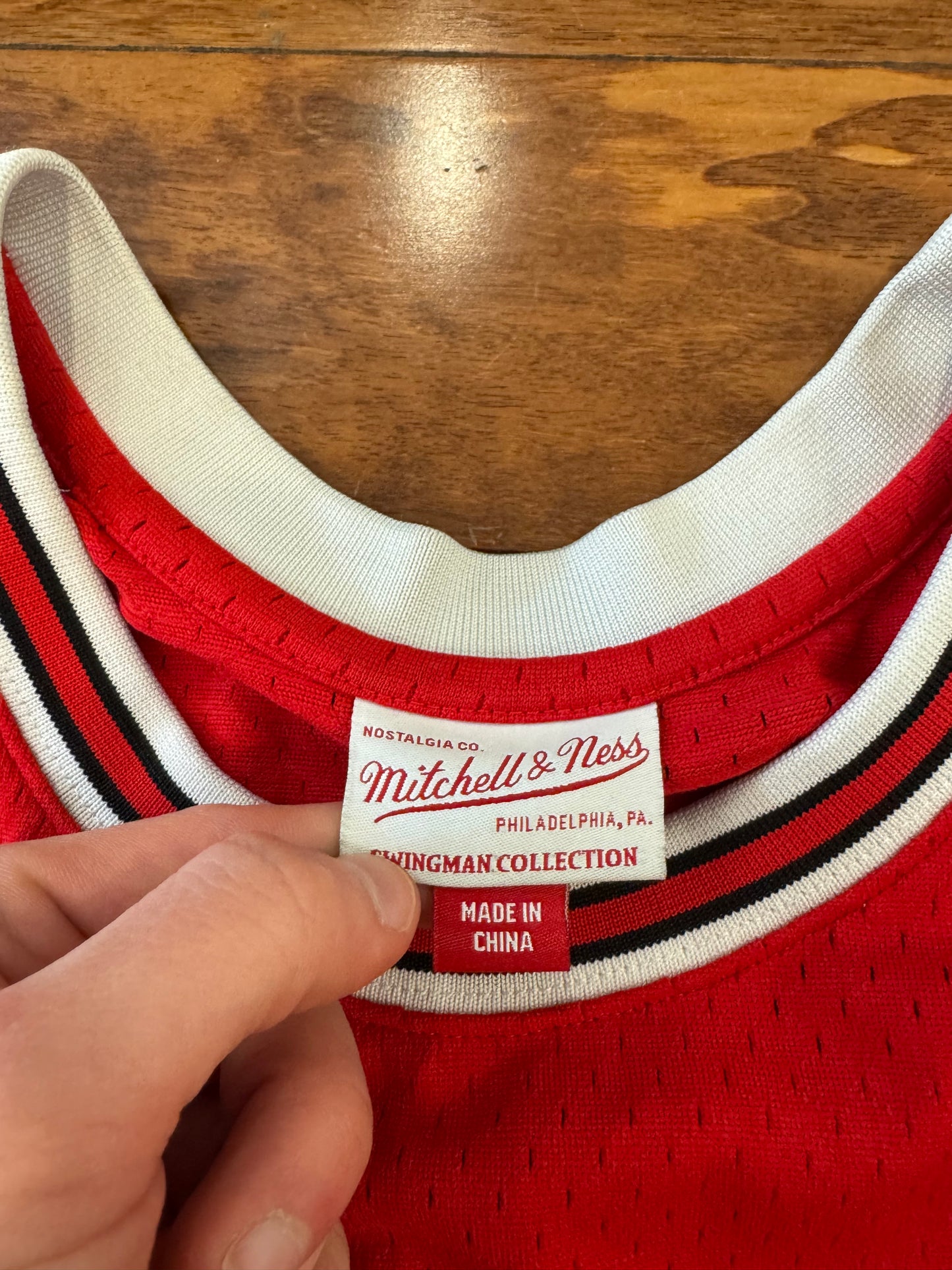 Chicago Bulls Dennis Rodman Mitchell & Ness Jersey (XL)