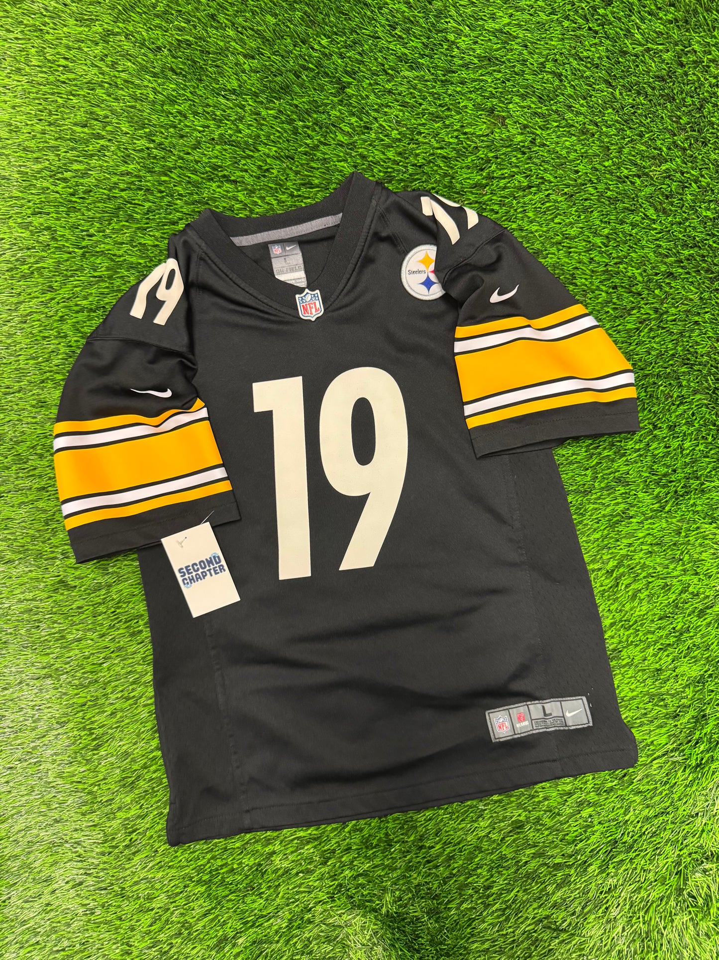 Pittsburgh Steelers Juju Smith-Schuster #19 Nike Jersey (Youth L)