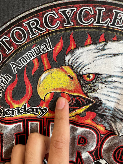 2004 Sturgis Faded Biker Tee (L)
