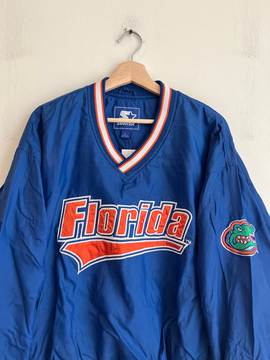 90s Florida Gators Starter Blue Pullover Windbreaker (L)