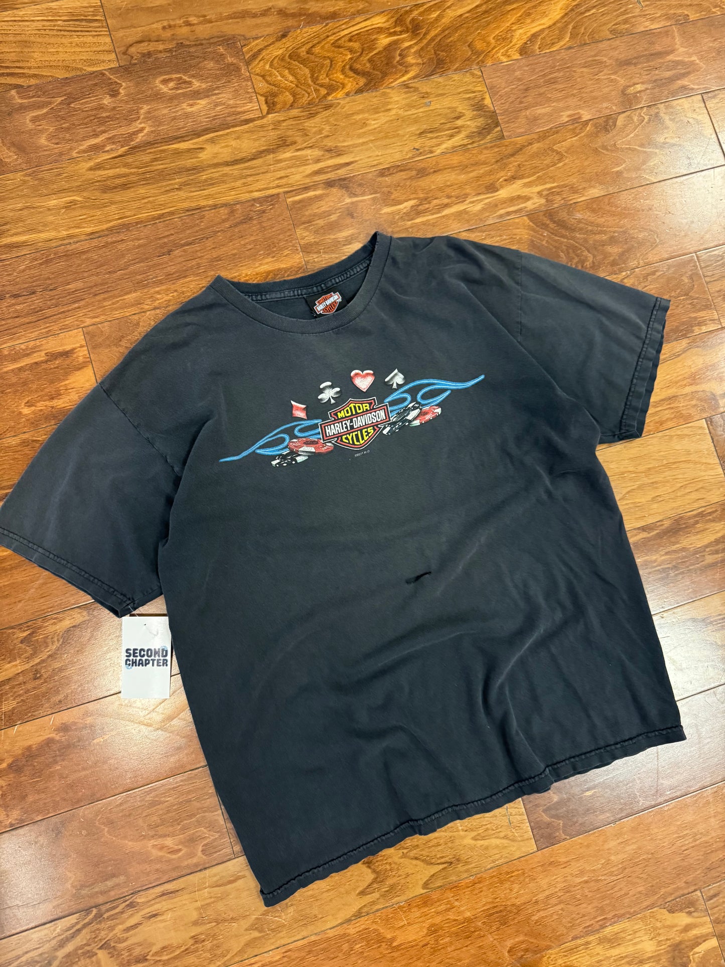 2011 Harley Davidson Florida Distressed Poker Tee (L)
