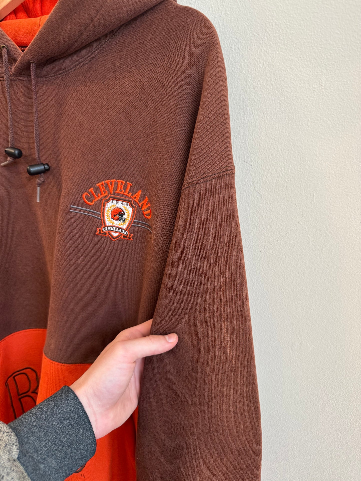 90s Cleveland Browns The Game NFL Hoodie (L)
