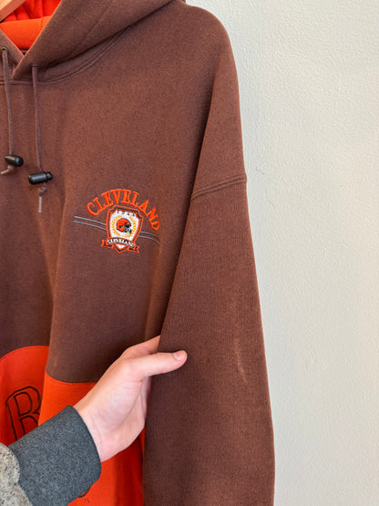 90s Cleveland Browns The Game NFL Hoodie (L)