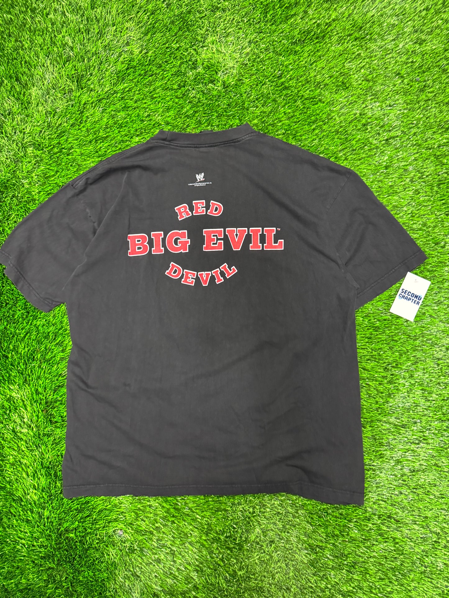 2002 The Undertaker "Red Big Evil" Vintage Wrestling WWE Tee (XL)