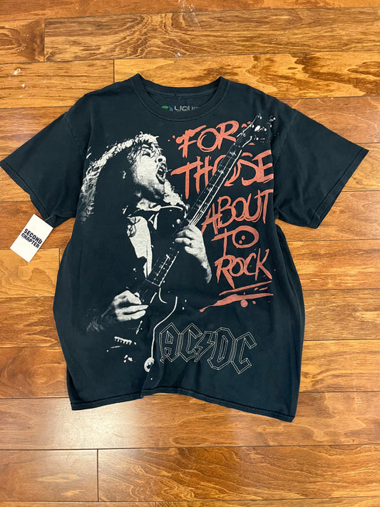 2004 ACDC Liquid Blue Band Tee (L)