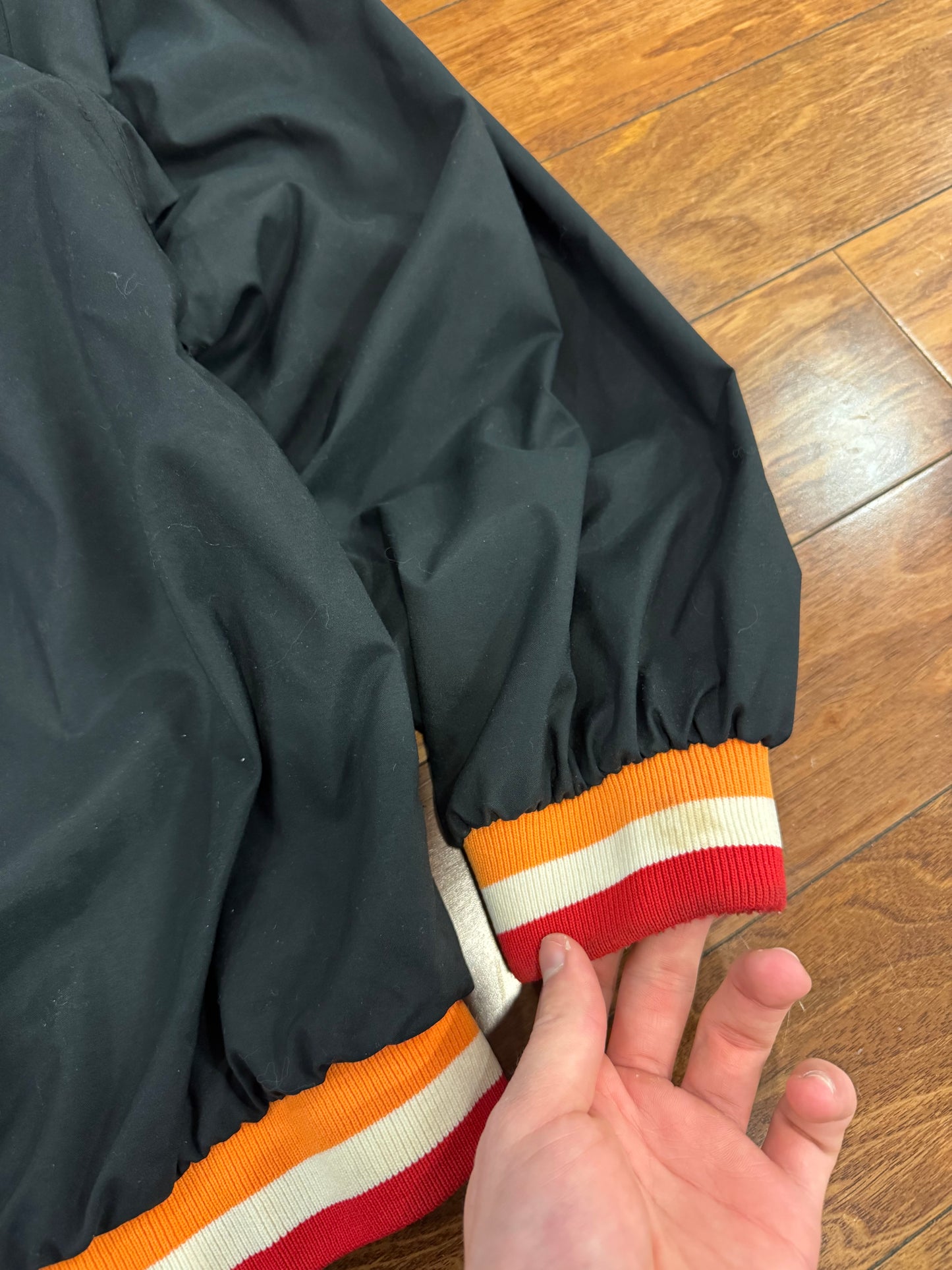 90s Miami Heat Champion Team Issued Warm Up Jacket (XXL)