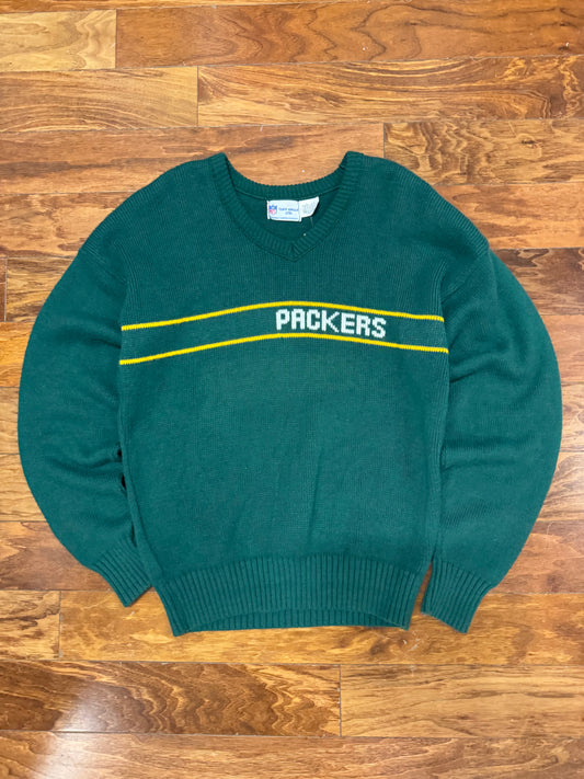 90s Green Bay Packers Wool Sweater (M)