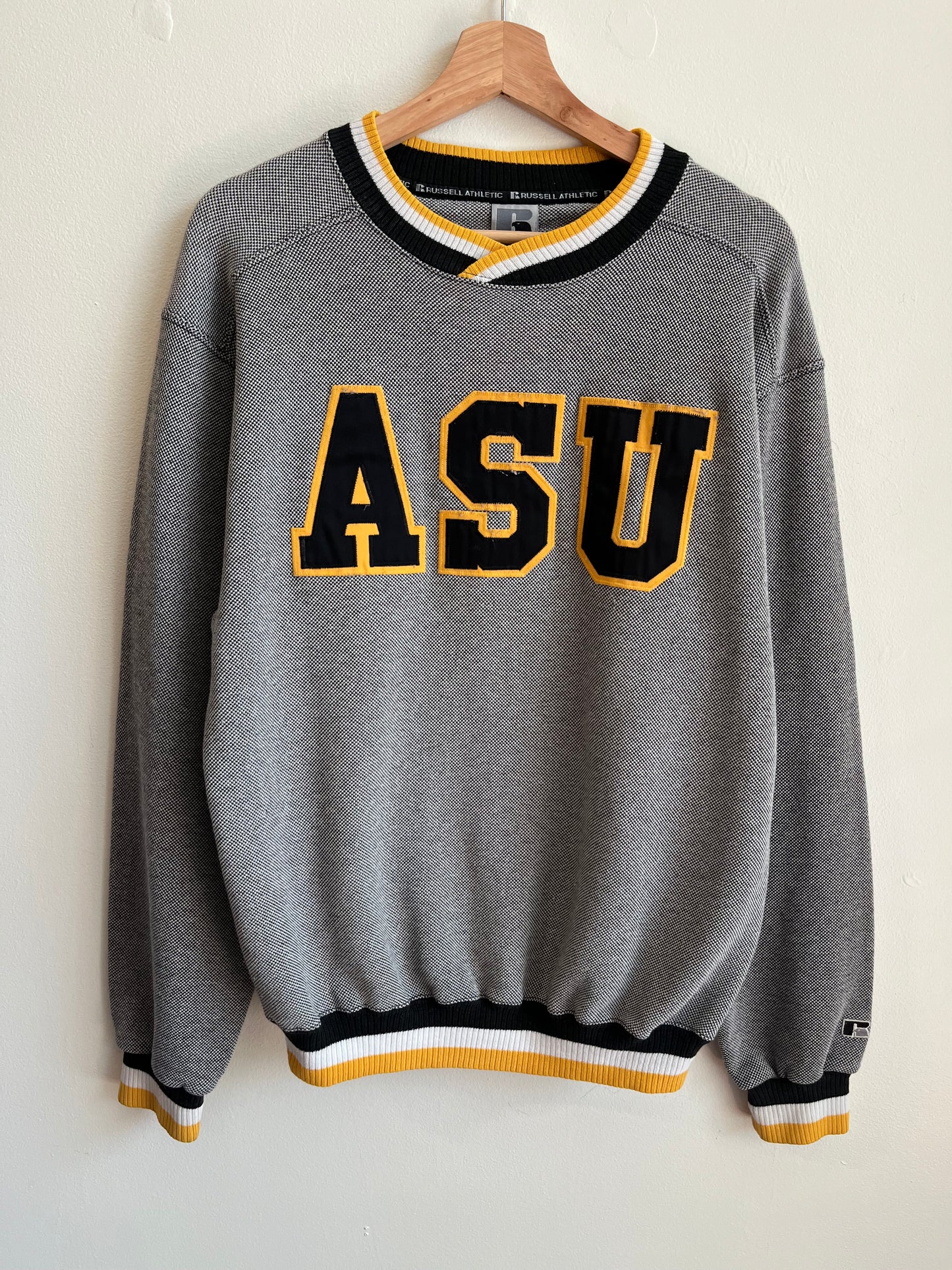 90s App State ASU Russell Athletic Crewneck Grey (M)